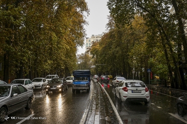 باران پاییزی پایتخت