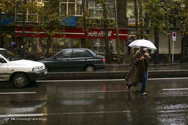 باران پاییزی پایتخت