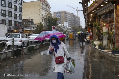 باران پاییزی پایتخت