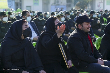 تشییع پیکر مطهر شهید مدافع وطن« رضا هدایتی » - رشت