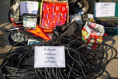 کشفیات طرح رعد و اقتدار توسط پلیس پیشگیری و امنیت عمومی تهران