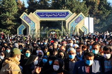 مراسم استقبال از خانواده شهید گمنام تازه احراز هویت شده شهرستان کردکوی «شهید فیض الله غضنفری»