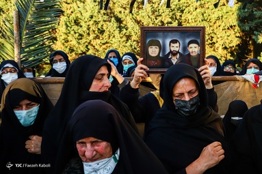 مراسم استقبال از خانواده شهید گمنام تازه احراز هویت شده شهرستان کردکوی «شهید فیض الله غضنفری»