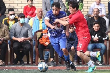 بازی دربی تیم پیشکسوتان استقلال و پرسپولیس در فینال جام شهید طهرانی