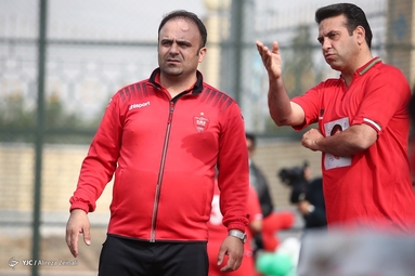 بازی دربی تیم پیشکسوتان استقلال و پرسپولیس در فینال جام شهید طهرانی