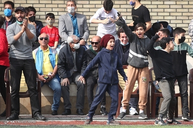 بازی دربی تیم پیشکسوتان استقلال و پرسپولیس در فینال جام شهید طهرانی