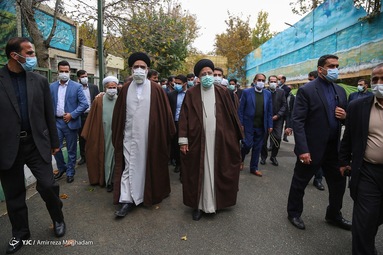 مراسم تشییع پیکر مطهر شهیده «فاطمه اسدی» پس از اقامه نماز جمعه امروز تهران