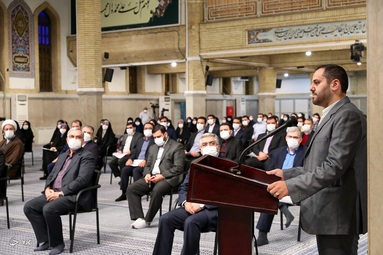 دیدار جمعی از نخبگان و استعدادهای برتر علمی با رهبر معظم انقلاب