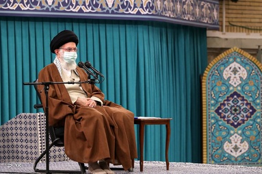دیدار جمعی از نخبگان و استعدادهای برتر علمی با رهبر معظم انقلاب