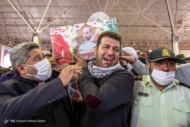 تشییع پیکر شهید مدافع امنیت «هادی کنعانی» - اهواز