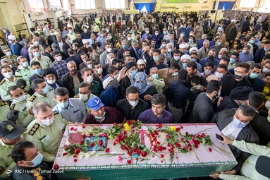 تشییع پیکر شهید مدافع امنیت «هادی کنعانی» - اهواز