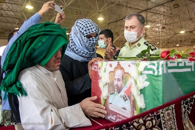 تشییع پیکر شهید مدافع امنیت «هادی کنعانی» - اهواز