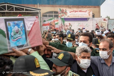 تشییع پیکر شهید مدافع امنیت «هادی کنعانی» - اهواز