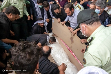 تشییع پیکر شهید مدافع امنیت «هادی کنعانی» - اهواز