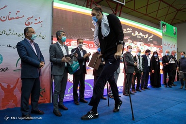 مراسم تجلیل از مدال‌آوران کاروان ایران در پارالمپیک توکیو