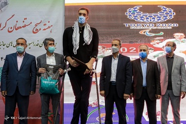 مراسم تجلیل از مدال‌آوران کاروان ایران در پارالمپیک توکیو