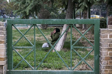جمع‌آوری معتادان متجاهر و بی‌خانمان در منطقه ۱۲ تهران