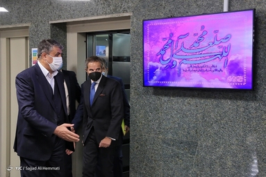 دیدار رافائل گروسی با محمد اسلامی