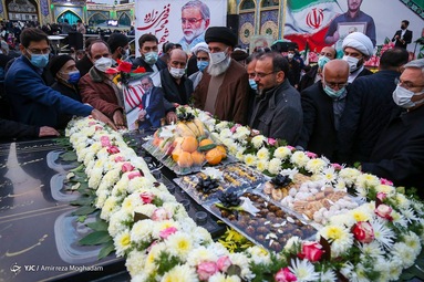 مراسم سالگرد شهادت محسن فخری زاده - امام زاده صالح ع تجریش