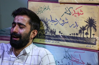 مراسم وداع با پیکر شهید مدافع حرم «محمدرضا بیات» - معراج الشهدا