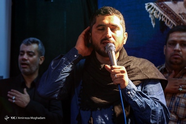 مراسم وداع با پیکر شهید مدافع حرم «محمدرضا بیات» - معراج الشهدا