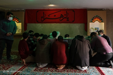 وداع با پیکر شهید مدافع حرم «محمد رضا بیات»