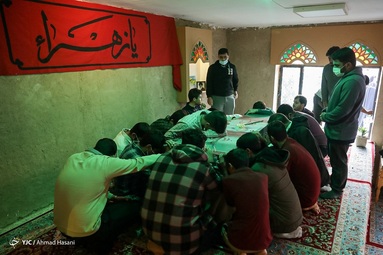وداع با پیکر شهید مدافع حرم «محمد رضا بیات»