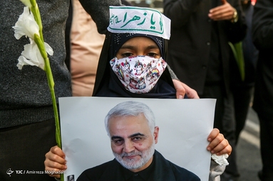 تشییع پیکر شهید مدافع حرم «محمد رضا بیات»