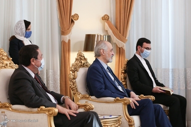 دیدار علی شمخانی با وزیر امور خارجه سوریه