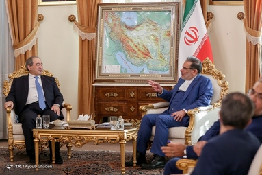 دیدار علی شمخانی با وزیر امور خارجه سوریه
