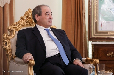دیدار علی شمخانی با وزیر امور خارجه سوریه