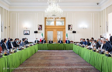 ملاقات اعضای کمیسیون امنیت ملی مجلس با حسین امیر عبداللهیان وزیر امور خارجه