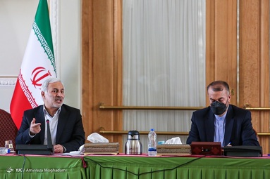 نشست دبیران کارگروه‌های تخصصی شورای عالی امور ایرانیان خارج از کشور با حضور وزیر امور خارجه