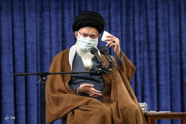 دیدار رهبر معظم انقلاب با پرستاران و خانواده شهدای مدافع سلامت