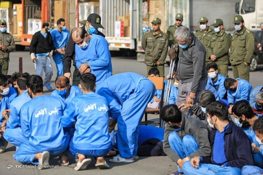 ششمین مرحله از طرح کاشف پلیس آگاهی با حضور سرداررحیمی رئیس پلیس پایتخت