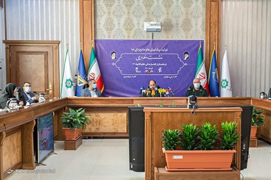 نشست خبری فرمانده قرارگاه سازندگی خاتم الانبیا (ص)