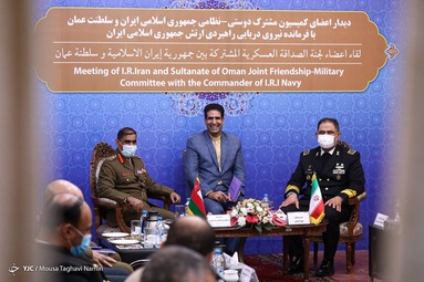 دیدار اعضای کمیسیون مشترک دوستی – نظامی ایران و عمان با فرمانده نداجا
