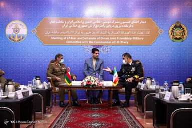 دیدار اعضای کمیسیون مشترک دوستی – نظامی ایران و عمان با فرمانده نداجا