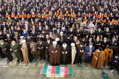 مراسم تشییع پیکر شهید «مرتضی آقایی»