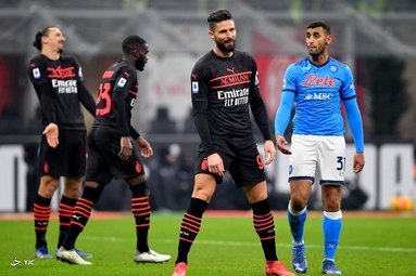 سری آ ایتالیا / آث میلان ۰ - ناپولی ۱