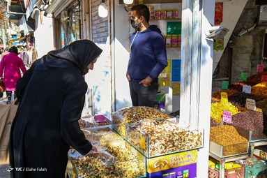 بازار سنتی رشت در آستانه بلندترین شب سال