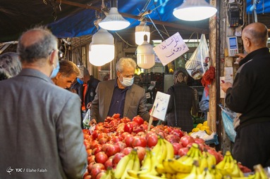 بازار سنتی رشت در آستانه بلندترین شب سال