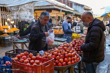 بازار سنتی رشت در آستانه بلندترین شب سال