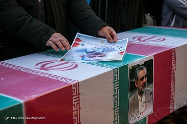 تشییع پیکر شهید «حسن ایرلو»