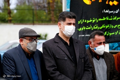 تشییع پیکر شهید دفاع مقدس «رضا صادق محبوب»