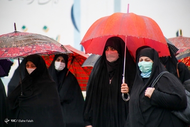 تشییع پیکر شهید دفاع مقدس «رضا صادق محبوب»