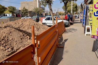 معضلات اجرای طرح فاضلاب شهری - کرمان