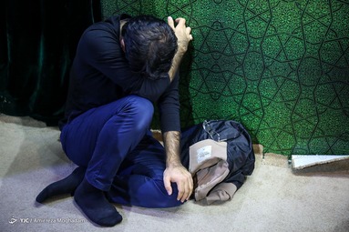 مراسم وداع با پیکر شهید «محمد رستم»