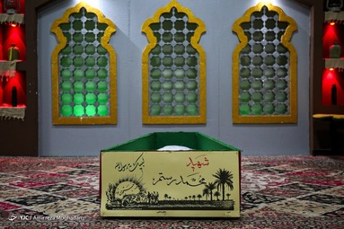 مراسم وداع با پیکر شهید «محمد رستم»