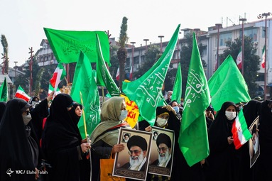 مراسم بزرگداشت حماسه «۹ دی» - رشت